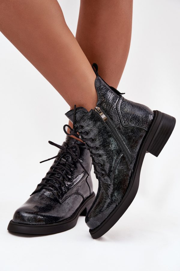 navy blue Boots model 219576 Step in style