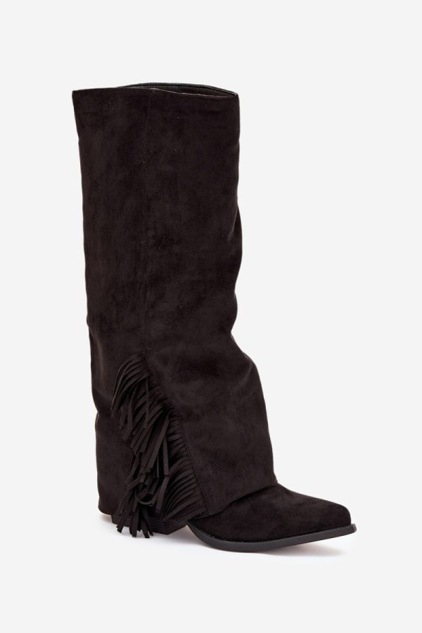 black Heel boots model 219589 Step in style