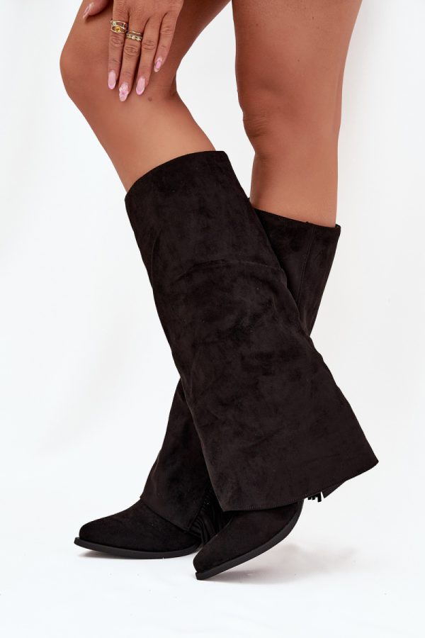 black Heel boots model 219589 Step in style