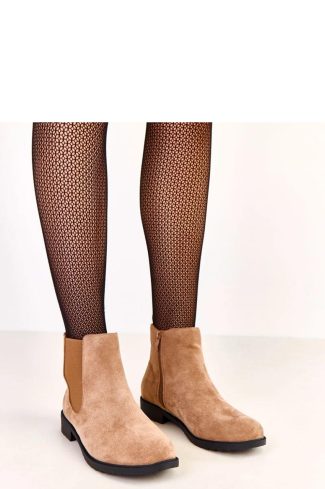 Brown Boots.Fabric, Footbed, Upper Height and Heel Height