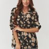 Beige Long Sleeve Shirt in Shirts For Women with Viscose and Wool