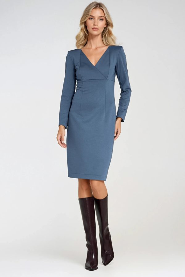 blue Daydress model 219768 Nife