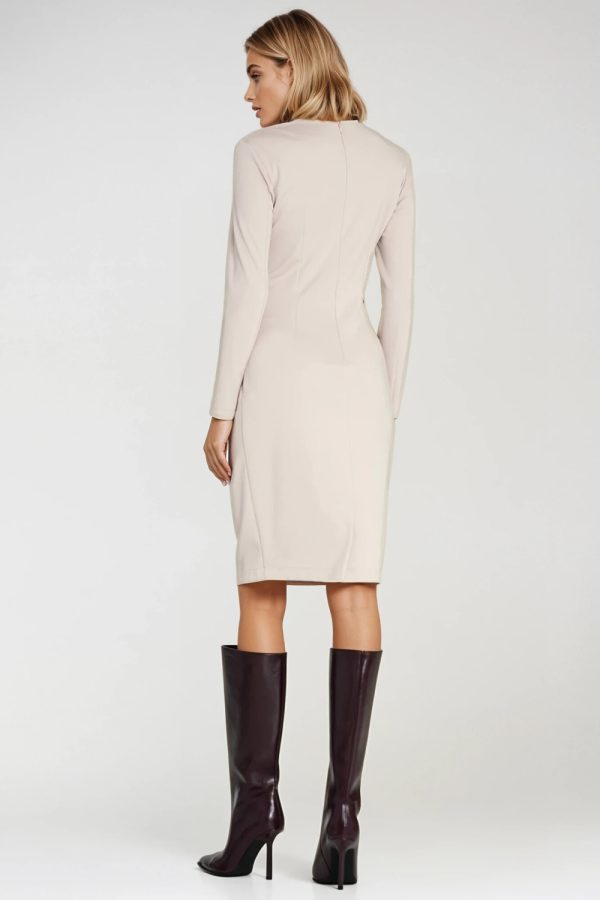 beige Daydress model 219770 Nife