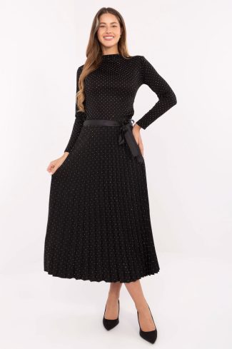 Black Skirt in Skirts with Spandex and Viscose