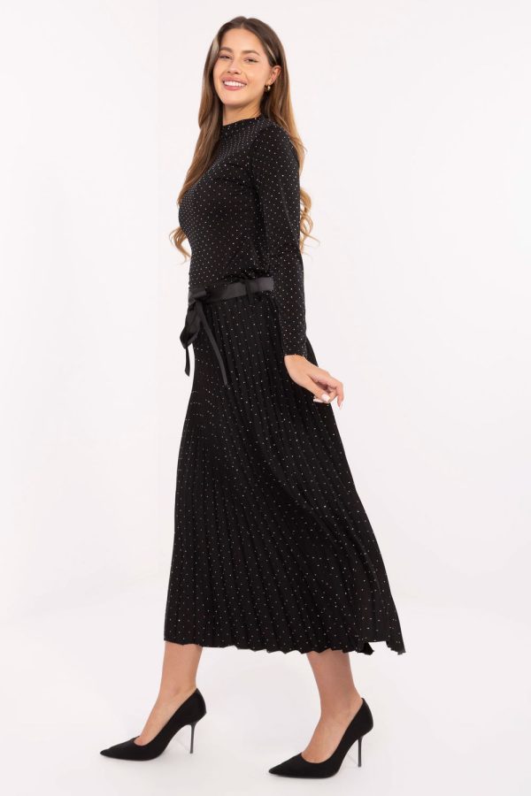 Black Skirt in Skirts with Spandex and Viscose