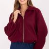Red Jacket in Women`s Coats, Jackets with Polyester