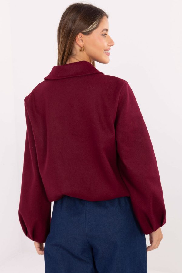 Red Jacket in Women`s Coats, Jackets with Polyester