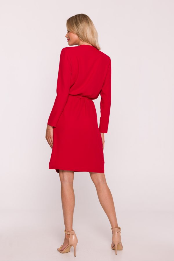 Red Evening Dress in Evening Dresses with Spandex and Polyester