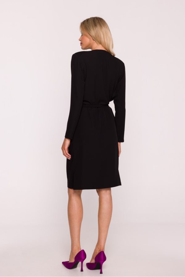 Black Evening Dress in Evening Dresses with Spandex and Polyester