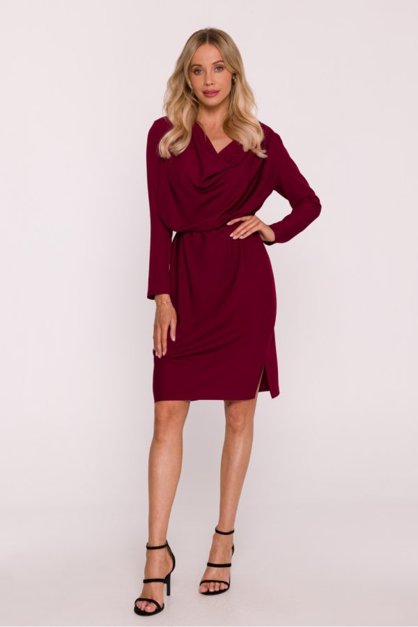 Red Evening Dress in Evening Dresses with Spandex and Polyester