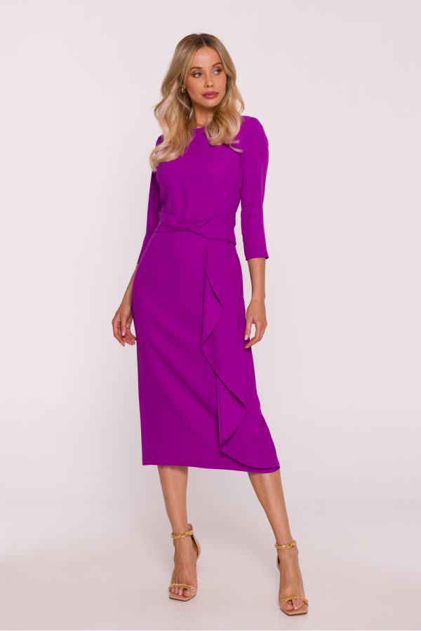 Violet Evening Dress in Evening Dresses with Spandex and Polyester