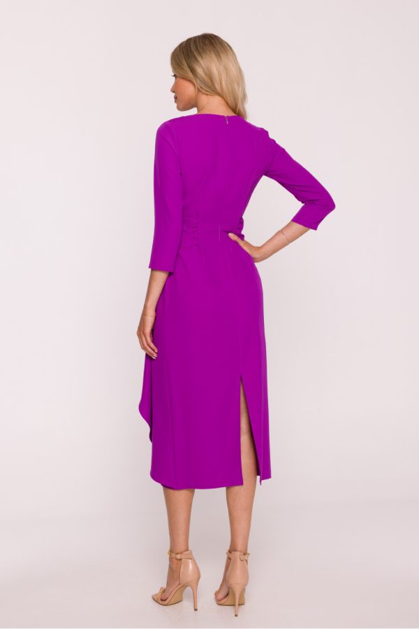 Violet Evening Dress in Evening Dresses with Spandex and Polyester