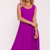 Violet Evening Dress in Evening Dresses with Spandex and Polyester