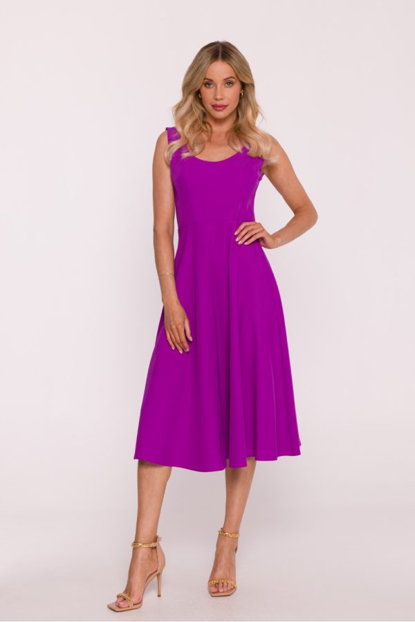 Violet Evening Dress in Evening Dresses with Spandex and Polyester
