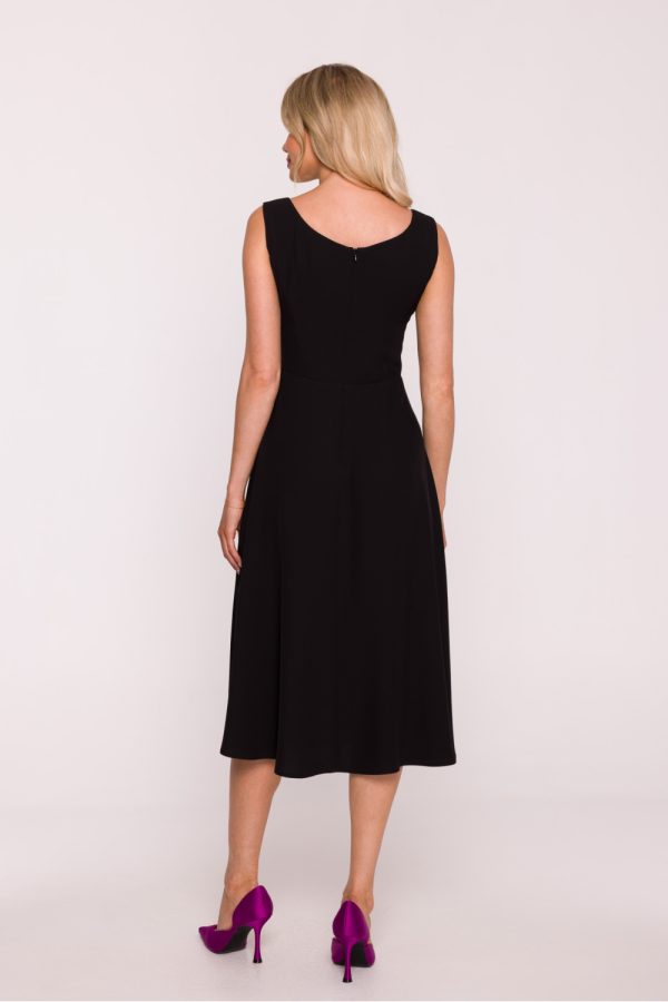 Black Evening Dress in Evening Dresses with Spandex and Polyester