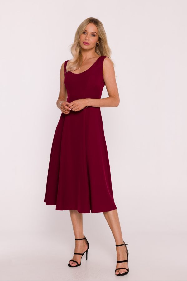 Red Evening Dress in Evening Dresses with Spandex and Polyester