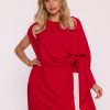 Red Evening Dress in Evening Dresses with Spandex and Polyester