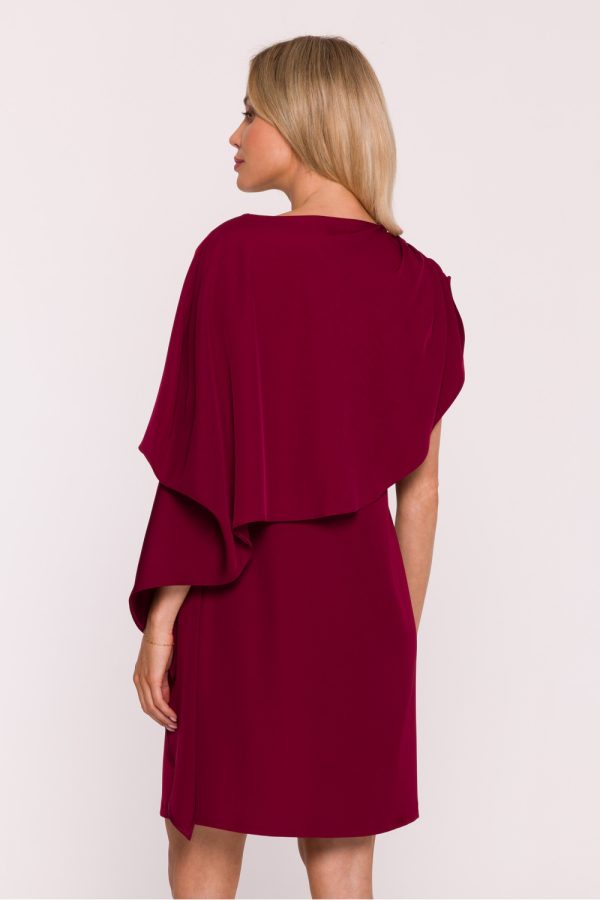 Red Evening Dress in Evening Dresses with Spandex and Polyester
