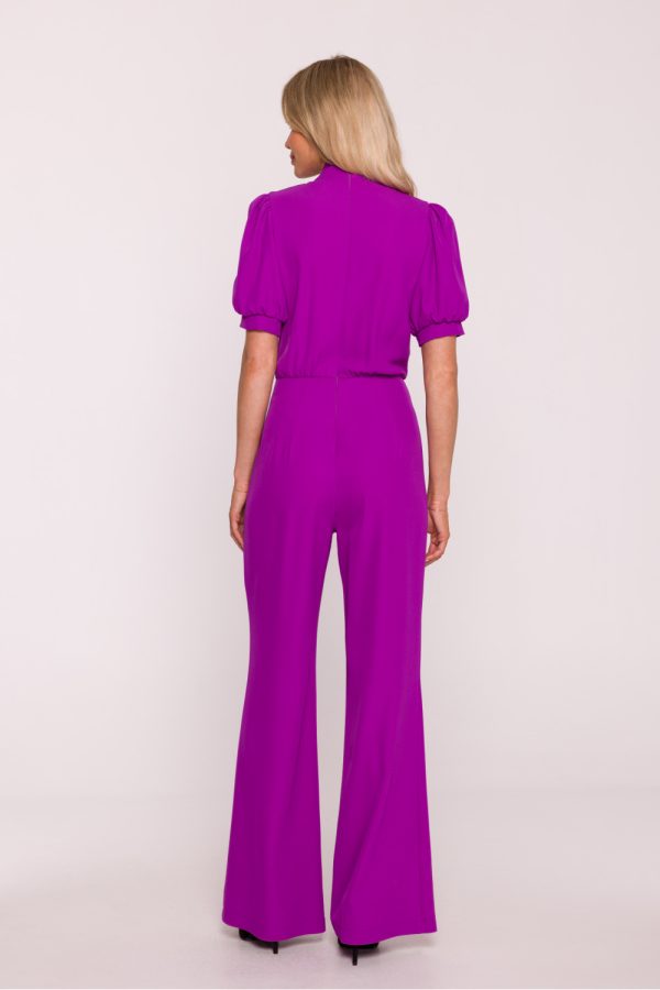 Violet Suit in Playsuits For Women with Spandex and Polyester