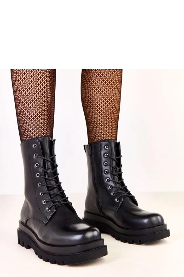 Black Bootie in Women`s Ankle Boots & Booties with Fabric, Footbed, Upper Height and Heel Height