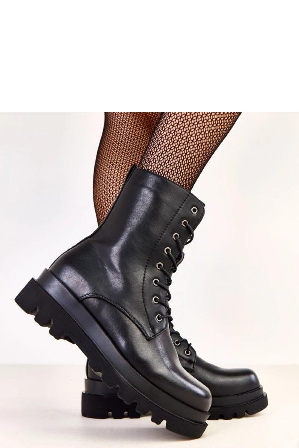Black Bootie in Women`s Ankle Boots & Booties with Fabric, Footbed, Upper Height and Heel Height