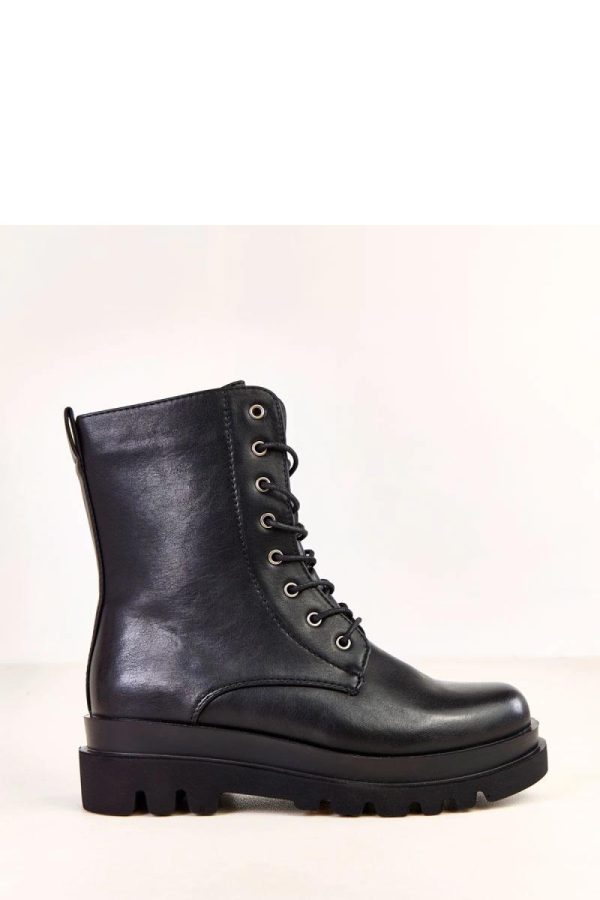 Black Bootie in Women`s Ankle Boots & Booties with Fabric, Footbed, Upper Height and Heel Height