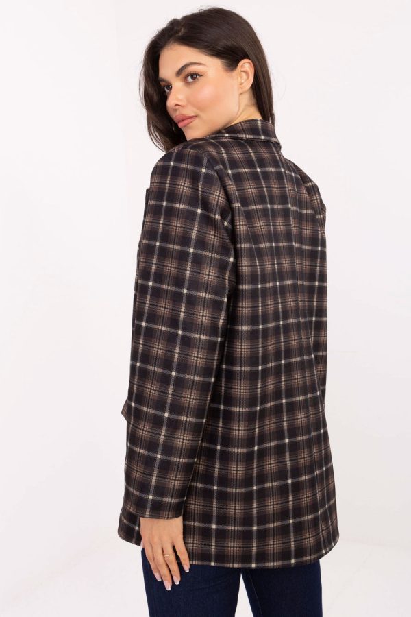 black Jacket model 220028 Italy Moda