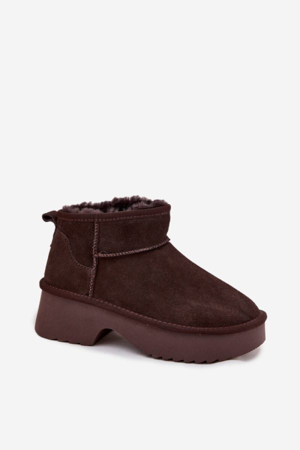 brown Snow boots model 220073 Step in style