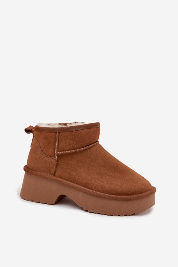 brown Snow boots model 220075 Step in style