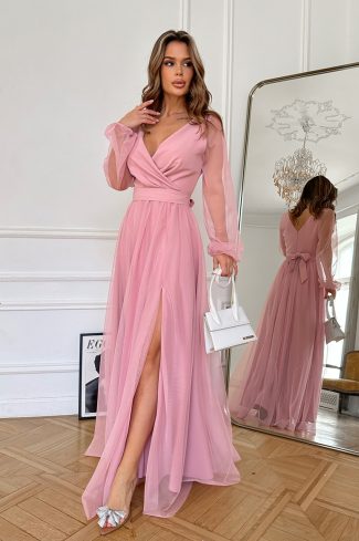 Pink Long Dress..