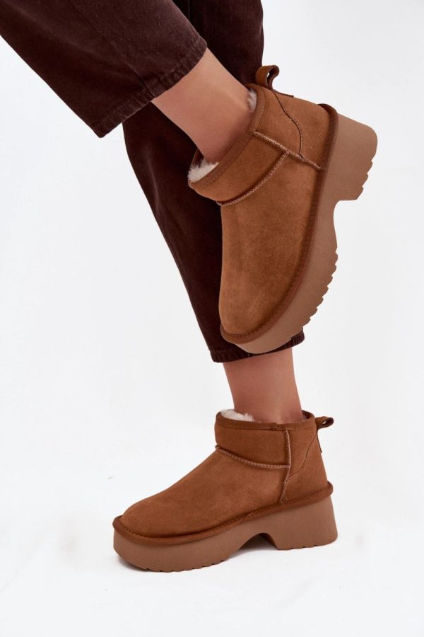 brown Snow boots model 220075 Step in style