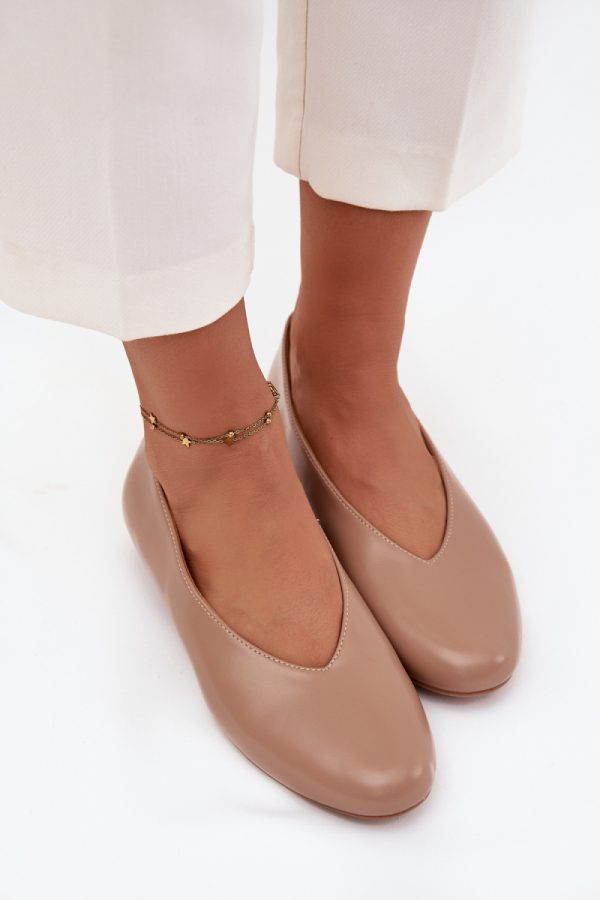 beige Ballet flats model 220187 Step in style