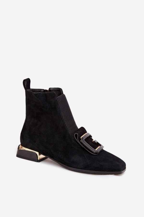 black Heel boots model 220202 Step in style