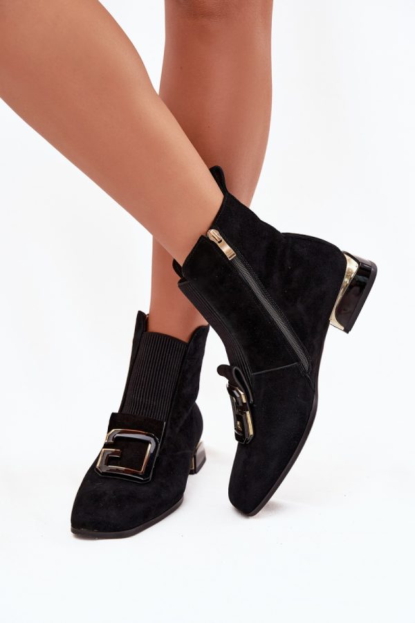black Heel boots model 220202 Step in style