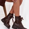 Brown Boots in Women`s Ankle Boots & Booties with Fabric, Warmers, Footbed, Upper Height and Heel Height