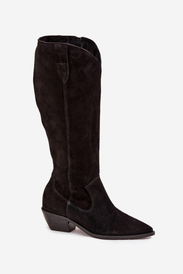 black Heel boots model 220210 Step in style