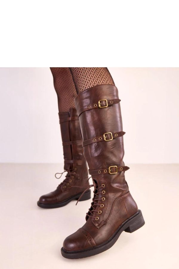 brown Thigh-Hight Boots model 220245 Solea