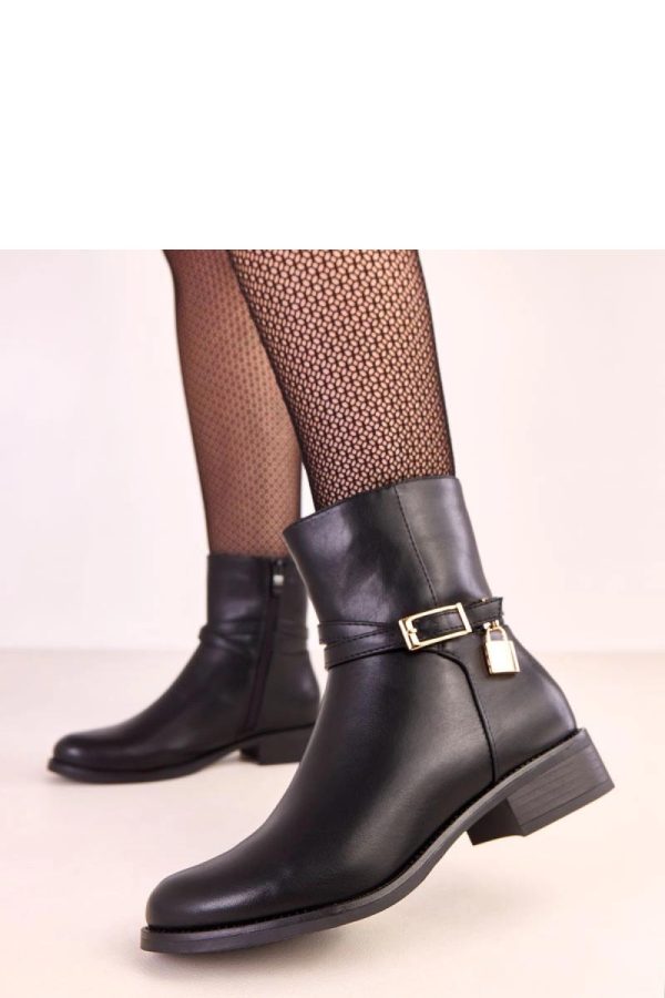 Black Boots....Fabric, Footbed, Upper Height and Heel Height