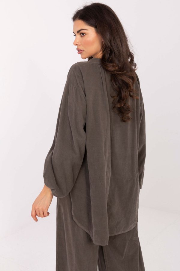 green Blouse model 220275 Italy Moda