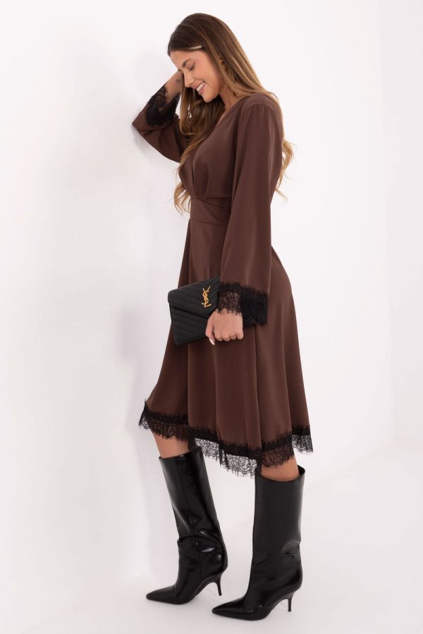brown Cocktail dress model 220303 Italy Moda