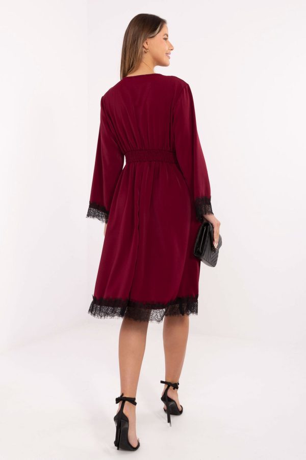 red Cocktail dress model 220304 Italy Moda