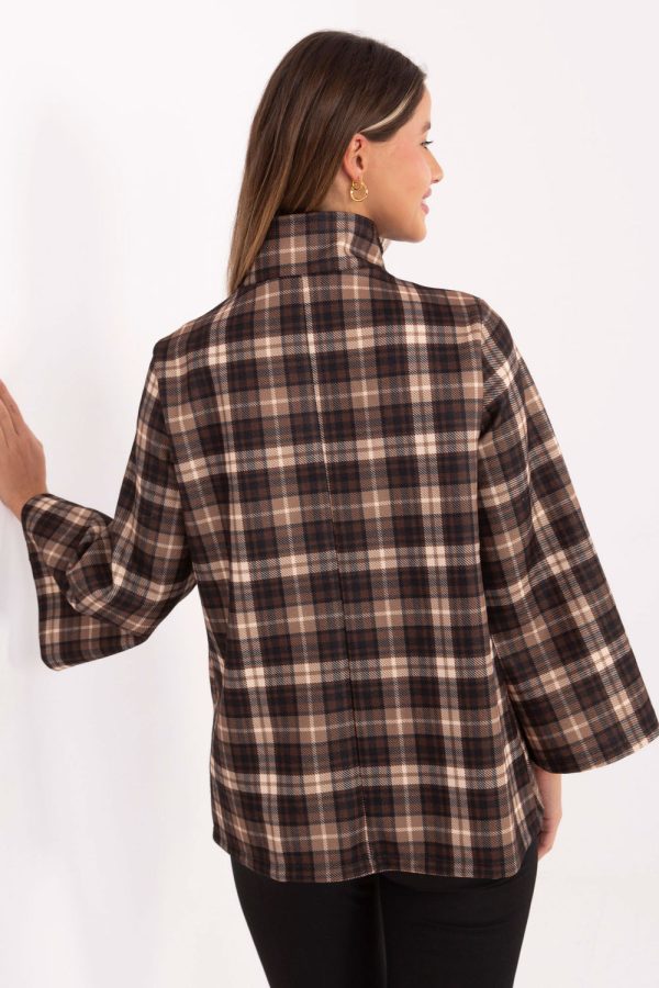 brown Coat model 220314 Italy Moda