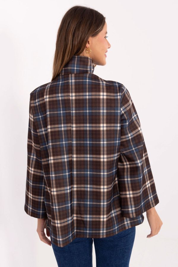 blue Coat model 220315 Italy Moda
