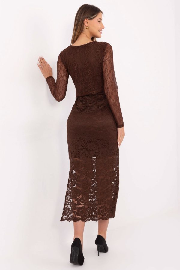 brown Lace skirt model 220325 Italy Moda