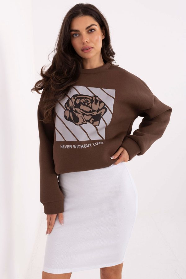White Skirt in Skirts with Cotton and Spandex