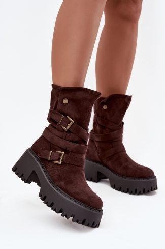1100956 brown Boots model 220496 Step in style
