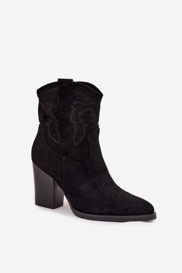 black Heel boots model 220510 Step in style