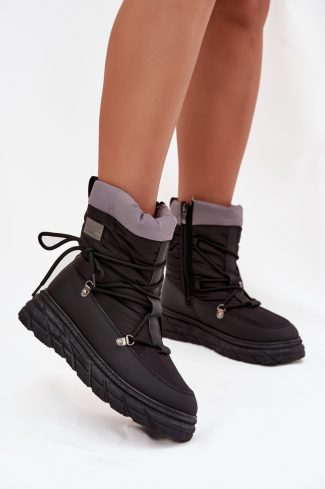 black Snow boots model 220526 Step in style