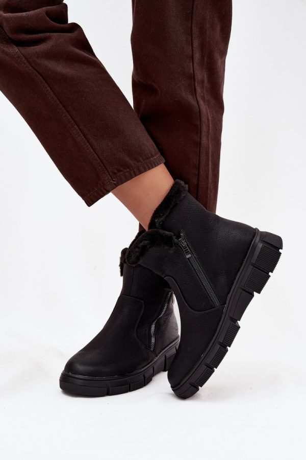 black Snow boots model 220529 Step in style