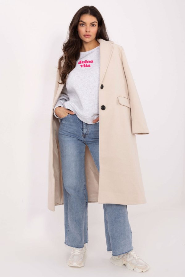 Grey Sweatshirt in Sweatshirts For Women with Cotton and Polyester